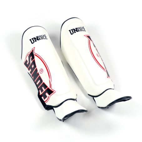 Sandee Cool-Tec Full Leather Shinguard (Adult) - Image 6