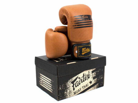 Fairtex Boxing Gloves - Legacy Brown - Image 6