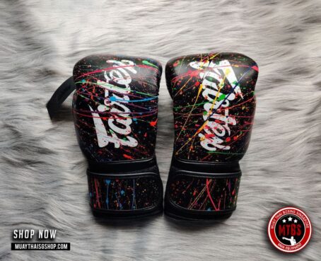 Limited Edition Fairtex Muay Thai Boxing Gloves - Painter Design