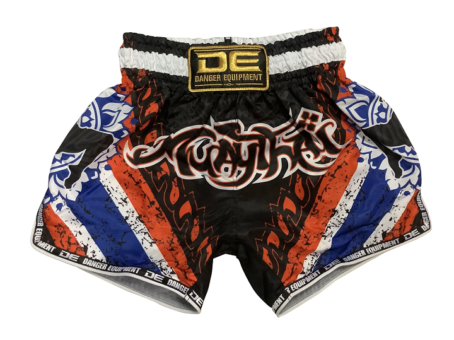 Danger Equipment Muay Thai Shorts (Thai Flag)