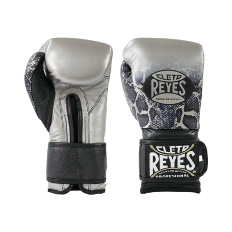 [Limited Edition] Cleto Reyes Premium Boxing Gloves (Steel Snake) - Velcro/Laced Closure