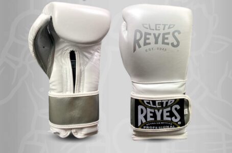 Cleto Reyes Traditional Boxing Gloves (Art Silver & Gold) - Image 2