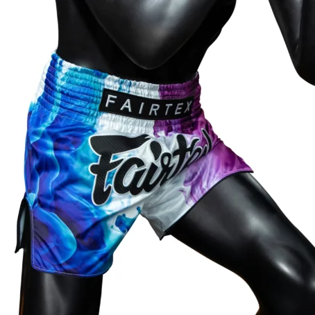 Fairtex Muay Thai Shorts - BS1950 White Tech House - Image 2