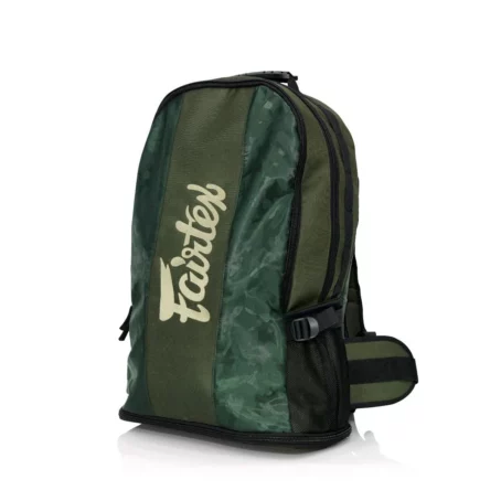 Fairtex Back Pack - Bag4 Black/Green Camo - Image 2